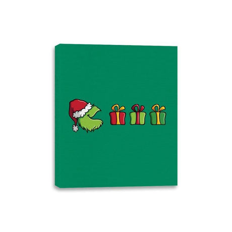 Grinched-Man - Canvas Wraps Canvas Wraps RIPT Apparel 8x10 / Kelly Green