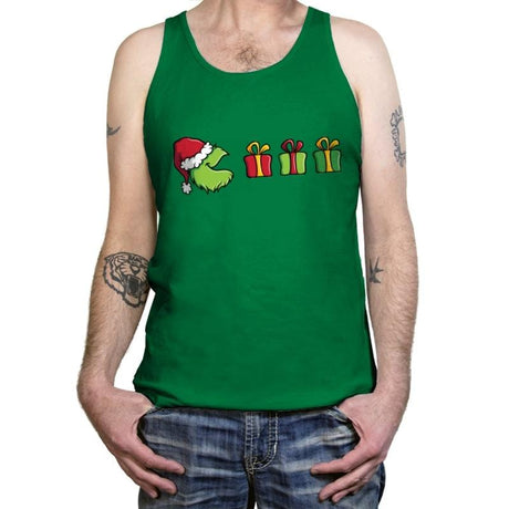 Grinched-Man - Tanktop Tanktop RIPT Apparel X-Small / Kelly