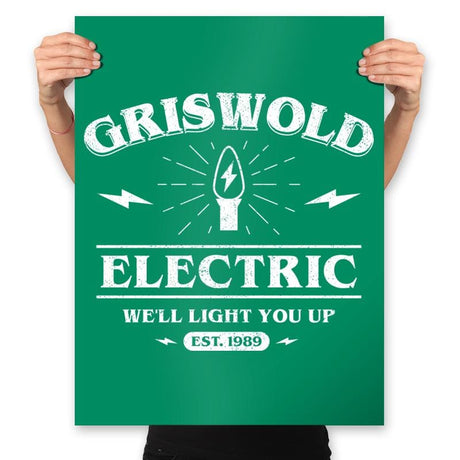 Griswold Electric  - Prints Posters RIPT Apparel 18x24 / Kelly