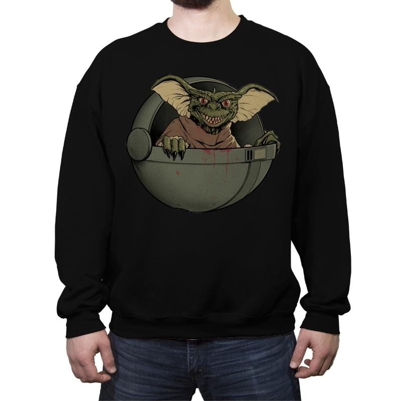 Grogemlins - Crew Neck Sweatshirt Crew Neck Sweatshirt RIPT Apparel Small / Black