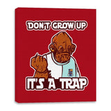 Growing Up - Canvas Wraps Canvas Wraps RIPT Apparel 16x20 / Red