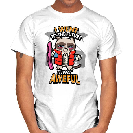 Grumpy Time Traveller - Mens T-Shirts RIPT Apparel Small / White