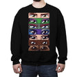 Guardian Eyes - Crew Neck Sweatshirt Crew Neck Sweatshirt RIPT Apparel Small / Black