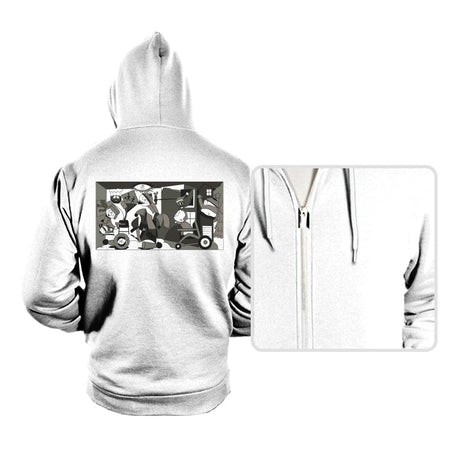 Guernica Park - Hoodies Hoodies RIPT Apparel Small / White