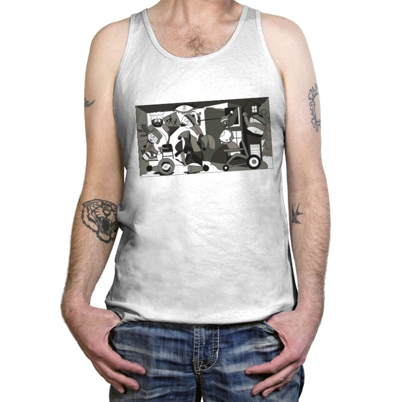 Guernica Park - Tanktop Tanktop RIPT Apparel X-Small / White