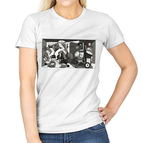 Guernica Park - Womens T-Shirts RIPT Apparel Small / White