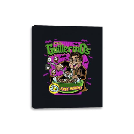 GuillermO's Cereal - Canvas Wraps Canvas Wraps RIPT Apparel 8x10 / Black