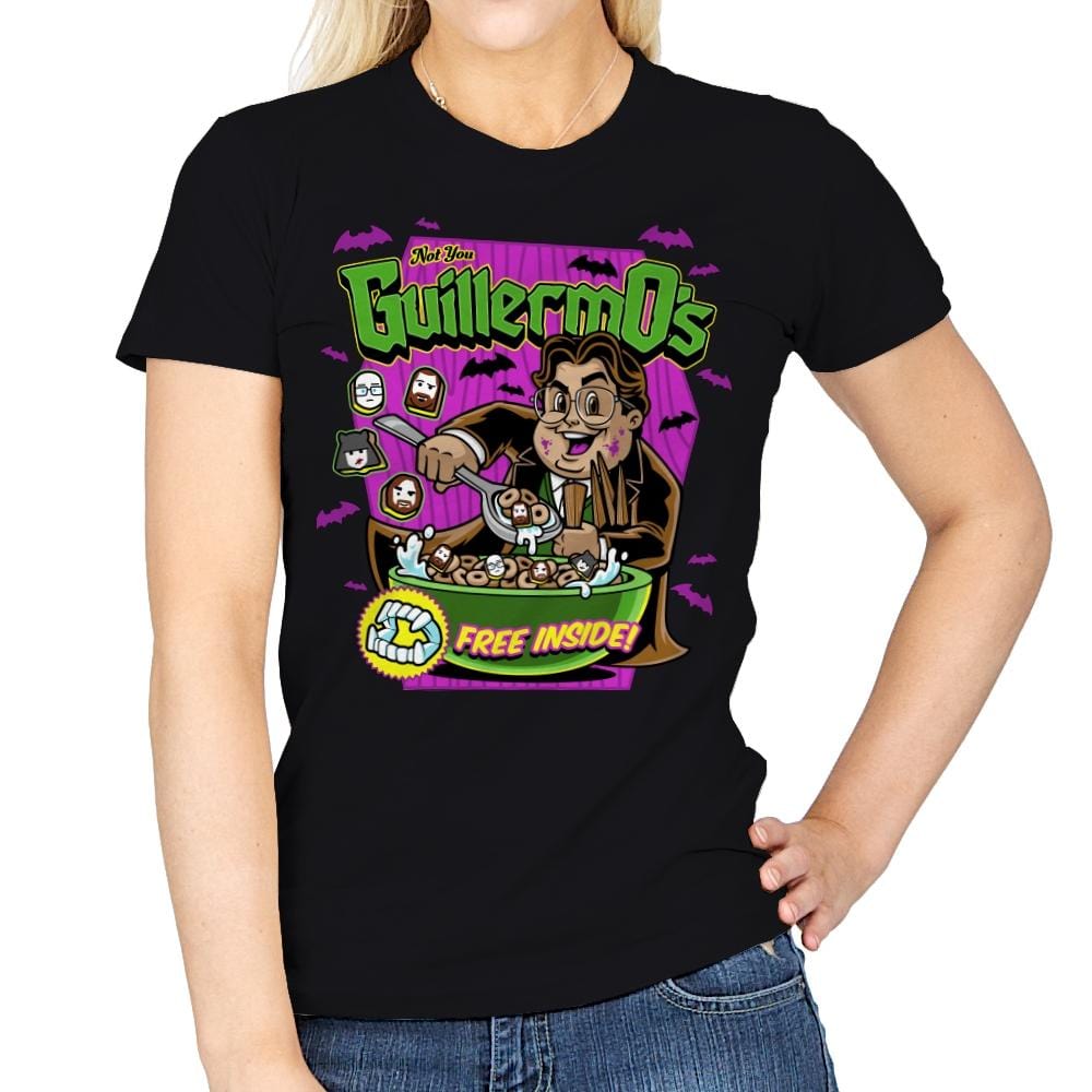 GuillermO's Cereal - Womens T-Shirts RIPT Apparel Small / Black