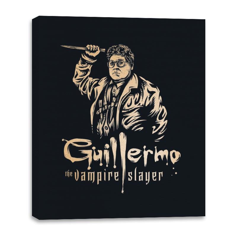 Guillermo the Vampire Slayer - Canvas Wraps Canvas Wraps RIPT Apparel 16x20 / Black