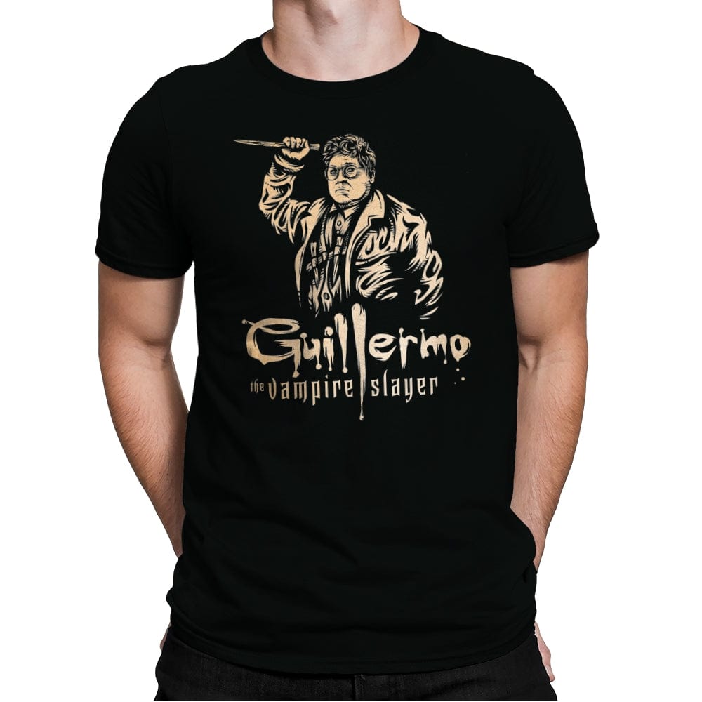 Guillermo the Vampire Slayer - Mens Premium T-Shirts RIPT Apparel Small / Black