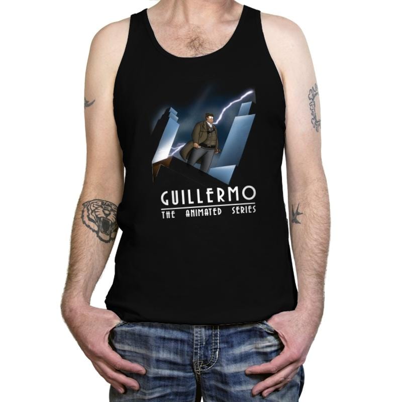 Guilllermo The Animated Series - Tanktop Tanktop RIPT Apparel X-Small / Black