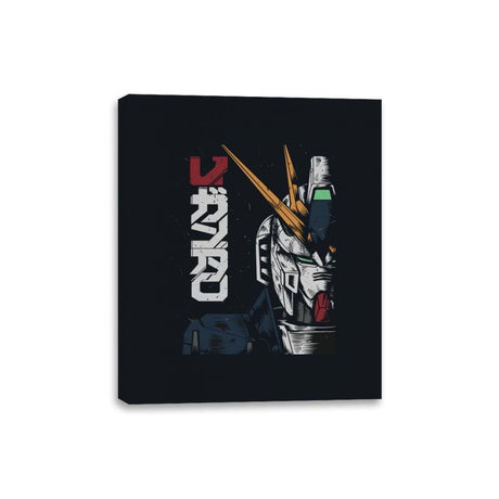 Gundam - Canvas Wraps Canvas Wraps RIPT Apparel 8x10 / Black