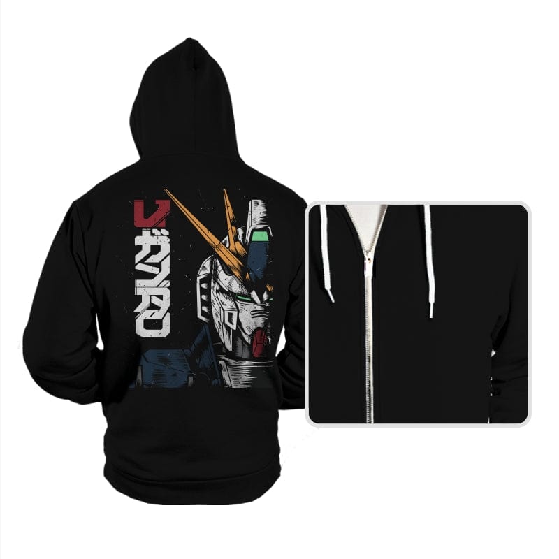 Gundam - Hoodies Hoodies RIPT Apparel Small / Black