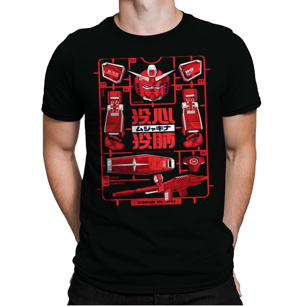 Gundam RX-78-02 Blueprint - Mens Premium