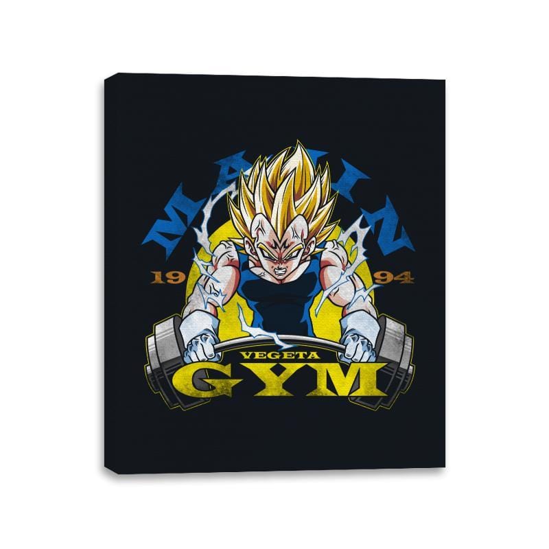 Gym Of Majin - Canvas Wraps Canvas Wraps RIPT Apparel 11x14 / Black