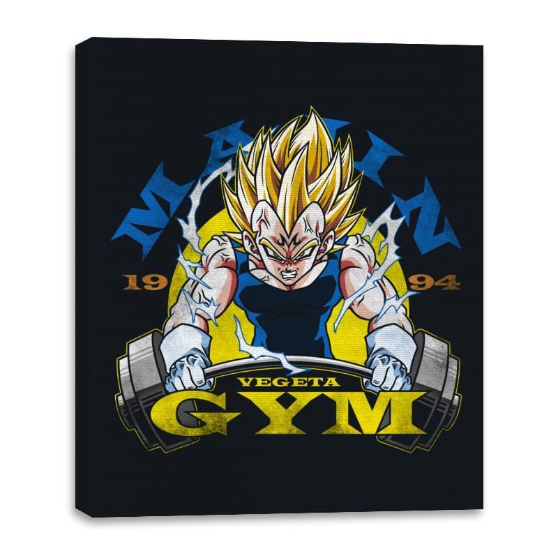 Gym Of Majin - Canvas Wraps Canvas Wraps RIPT Apparel 16x20 / Black