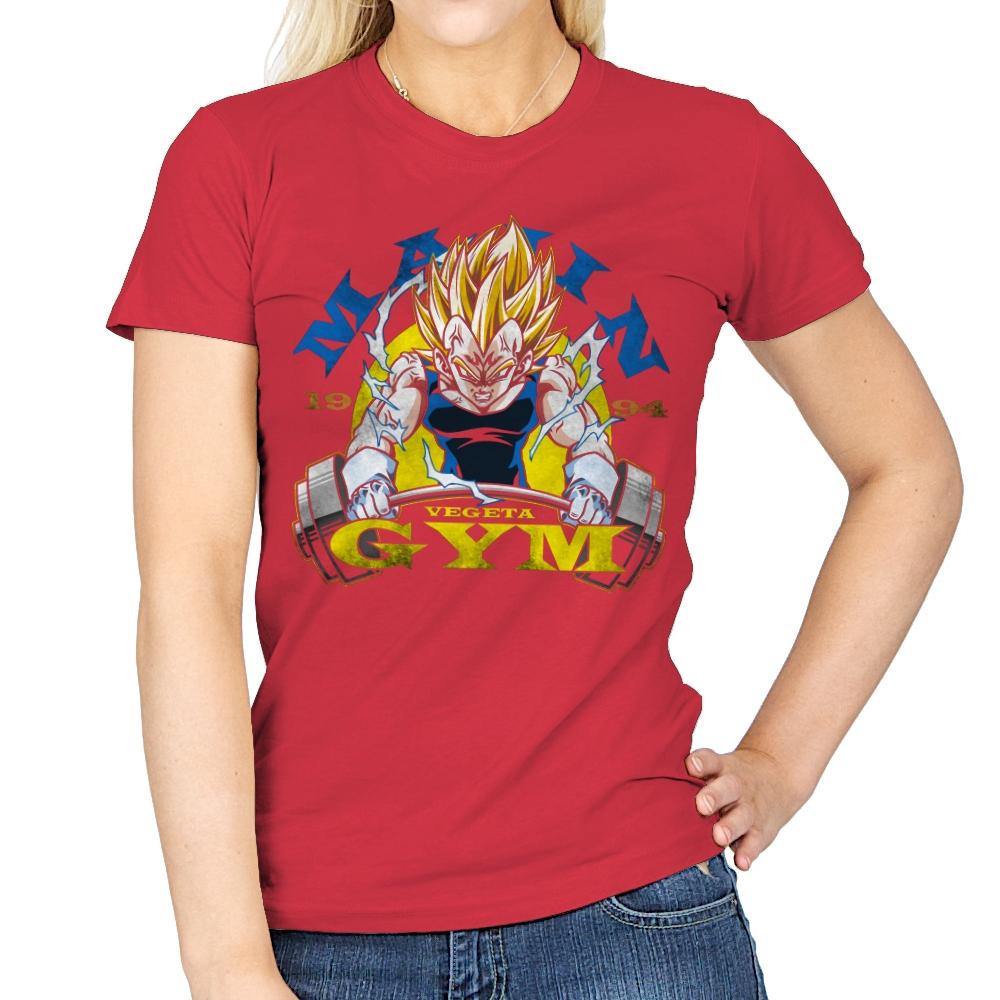 Gym Of Majin - Womens T-Shirts RIPT Apparel Small / Red