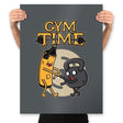 Gym Time - Prints Posters RIPT Apparel 18x24 / Charcoal