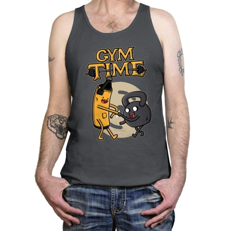 Gym Time - Tanktop Tanktop RIPT Apparel X-Small / Asphalt