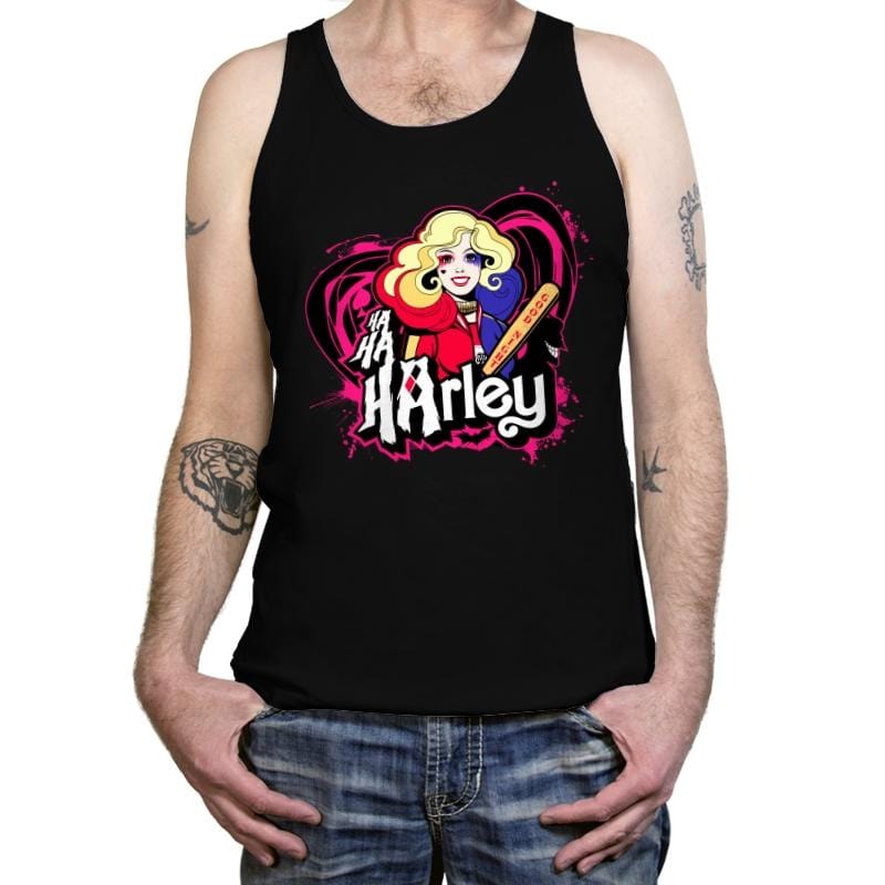 Ha Ha Harley - Tanktop Tanktop RIPT Apparel X-Small / Black