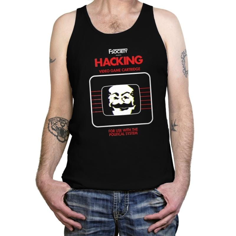 Hacking - Tanktop Tanktop RIPT Apparel X-Small / Black