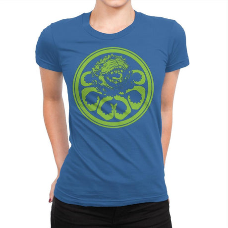 Hail Audrey II - Womens Premium T-Shirts RIPT Apparel Small / Royal