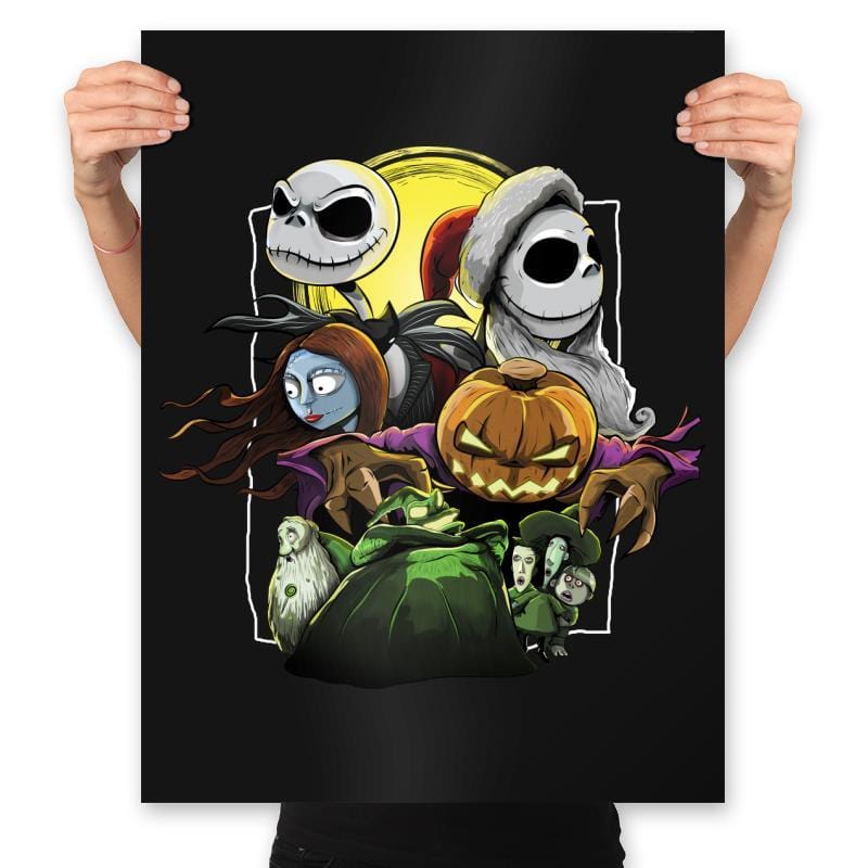 Hail to the Pumpkin Song - Prints Posters RIPT Apparel 18x24 / Black