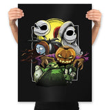 Hail to the Pumpkin Song - Prints Posters RIPT Apparel 18x24 / Black