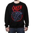 Hail to the Queen - Crew Neck Sweatshirt Crew Neck Sweatshirt RIPT Apparel Small / Black