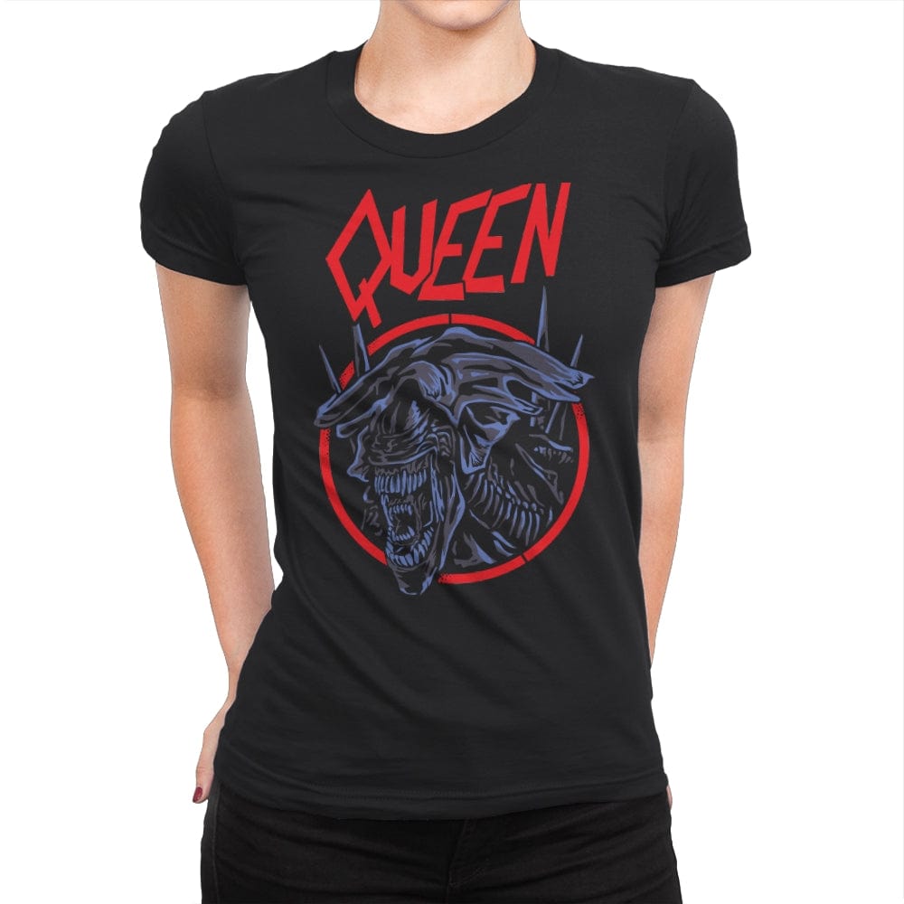 Hail to the Queen - Womens Premium T-Shirts RIPT Apparel Small / Black