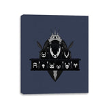 Hall of Masks - Canvas Wraps Canvas Wraps RIPT Apparel 11x14 / Navy