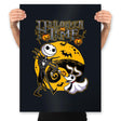 Hallow Time v2 - Prints Posters RIPT Apparel 18x24 / Black