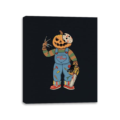 Halloween Boy - Canvas Wraps Canvas Wraps RIPT Apparel 11x14 / Black