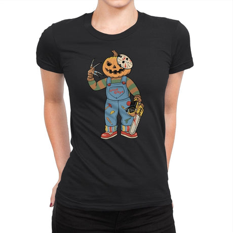 Halloween Boy - Womens Premium T-Shirts RIPT Apparel Small / Black