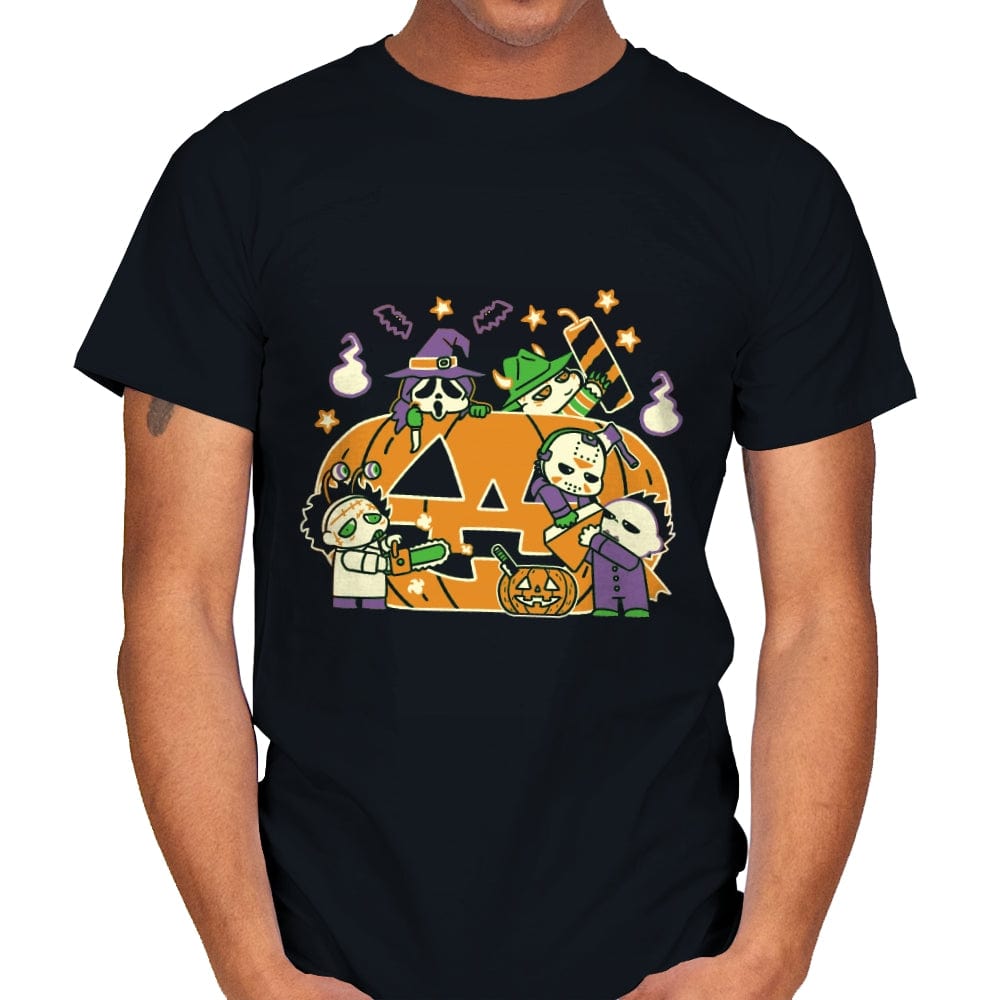 Halloween is Coming - Mens T-Shirts RIPT Apparel Small / Black