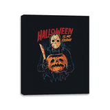 Halloween Is My Friday - Canvas Wraps Canvas Wraps RIPT Apparel 11x14 / Black