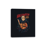 Halloween Is My Friday - Canvas Wraps Canvas Wraps RIPT Apparel 8x10 / Black