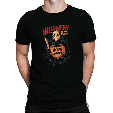 Halloween Is My Friday - Mens Premium T-Shirts RIPT Apparel Small / Black