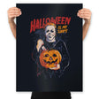 Halloween Is My Shape - Prints Posters RIPT Apparel 18x24 / Black