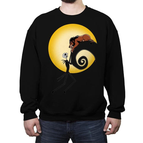 Halloween King! - Crew Neck Sweatshirt Crew Neck Sweatshirt RIPT Apparel