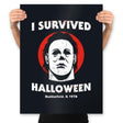 Halloween Survivor - Prints Posters RIPT Apparel 18x24 / Black