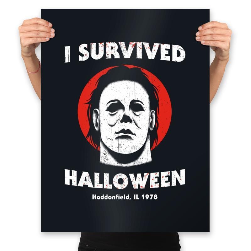 Halloween Survivor - Prints Posters RIPT Apparel 18x24 / Black