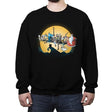 Halloween Workers - Crew Neck Sweatshirt Crew Neck Sweatshirt RIPT Apparel Small / Black