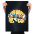 Halloween Workers - Prints Posters RIPT Apparel 18x24 / Black