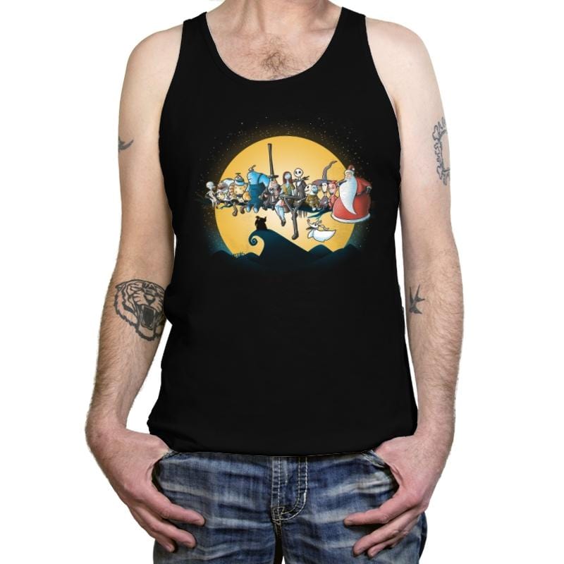 Halloween Workers - Tanktop Tanktop RIPT Apparel X-Small / Black