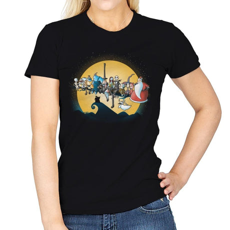 Halloween Workers - Womens T-Shirts RIPT Apparel Small / Black