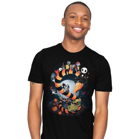 Halloween World - Mens T-Shirts RIPT Apparel Small / Black