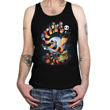 Halloween World - Tanktop Tanktop RIPT Apparel X-Small / Black