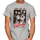 Halloweenblanca - Mens T-Shirts RIPT Apparel Small / Ice Grey