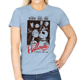 Halloweenblanca - Womens T-Shirts RIPT Apparel Small / Light Blue